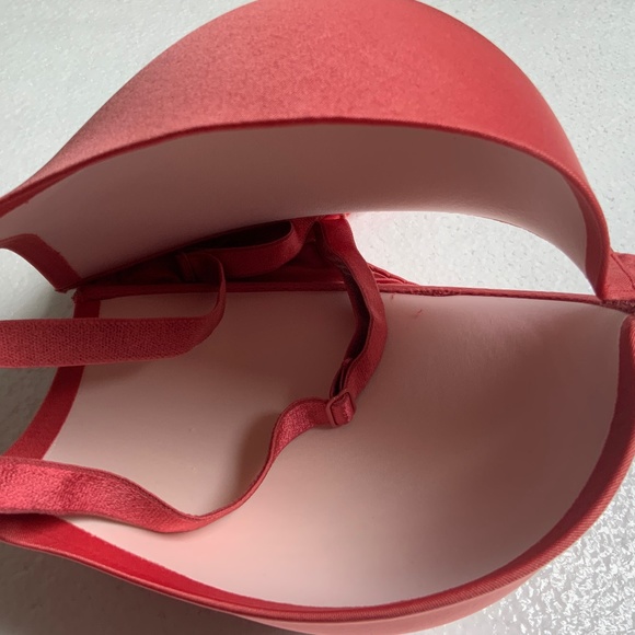 Victoria's Secret Women Red Very Sexy Super Push Up Bra Size 34DD RARE! - Picture 3 of 13